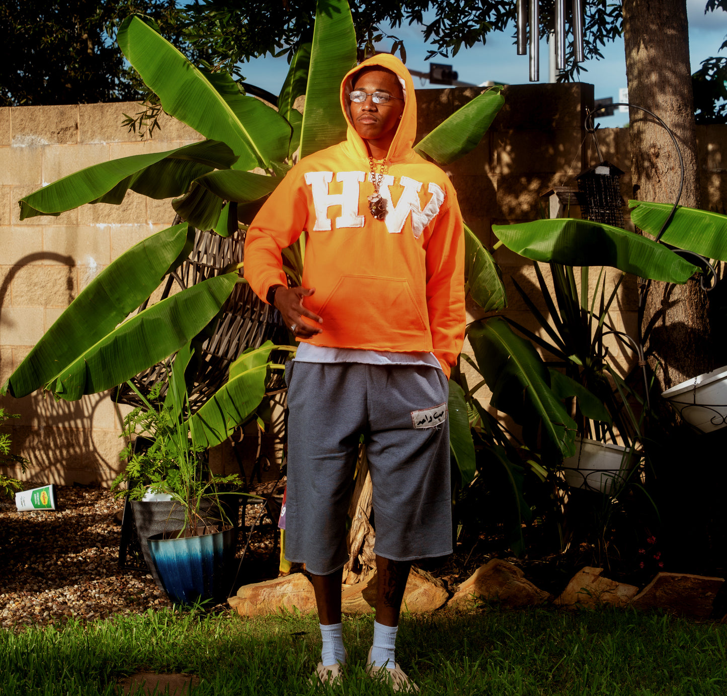 “HW” Varsity Patch Hoodie