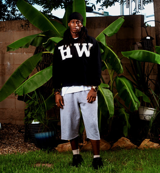 “HW” Varsity Patch Hoodie