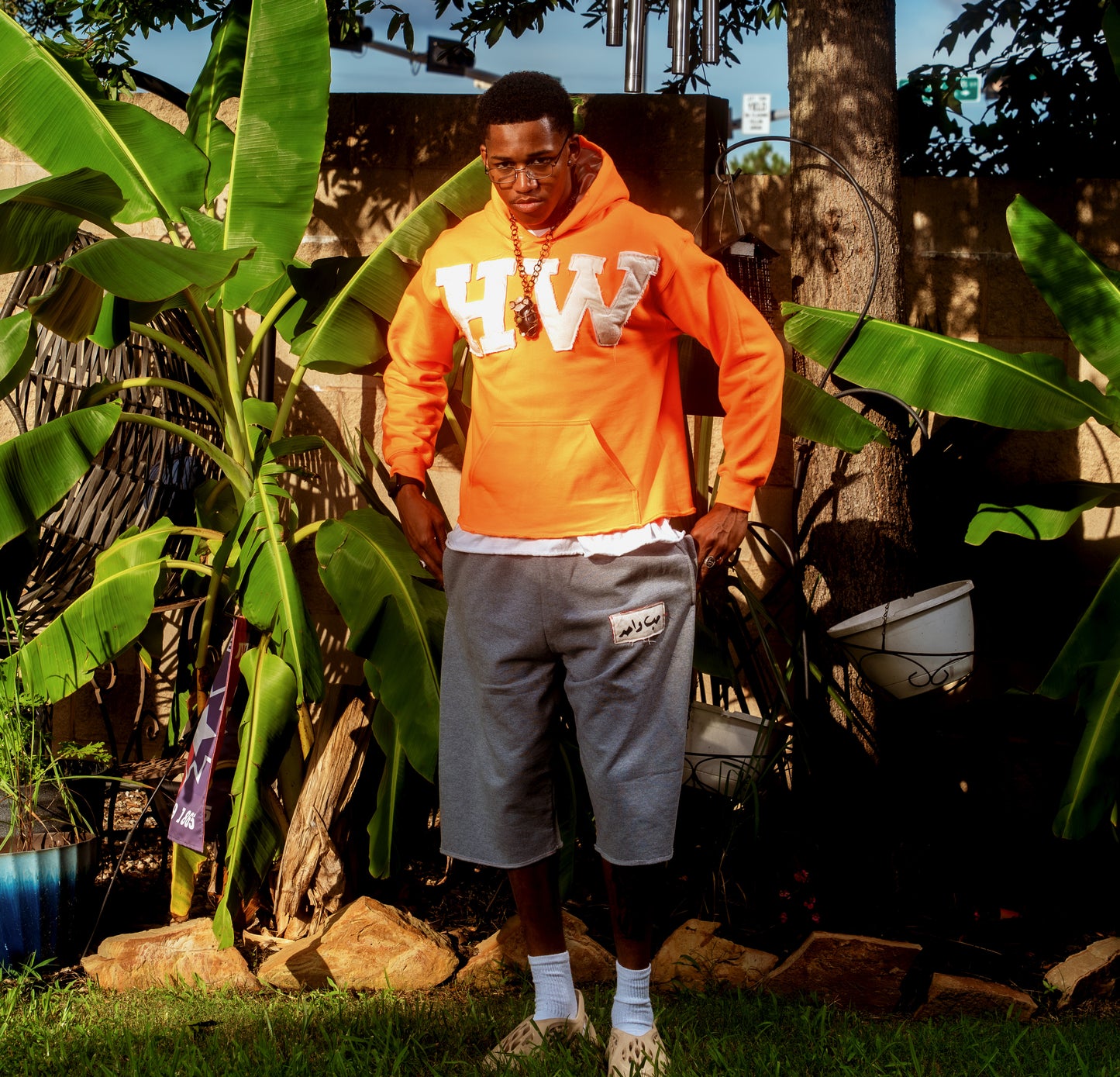 “HW” Varsity Patch Hoodie